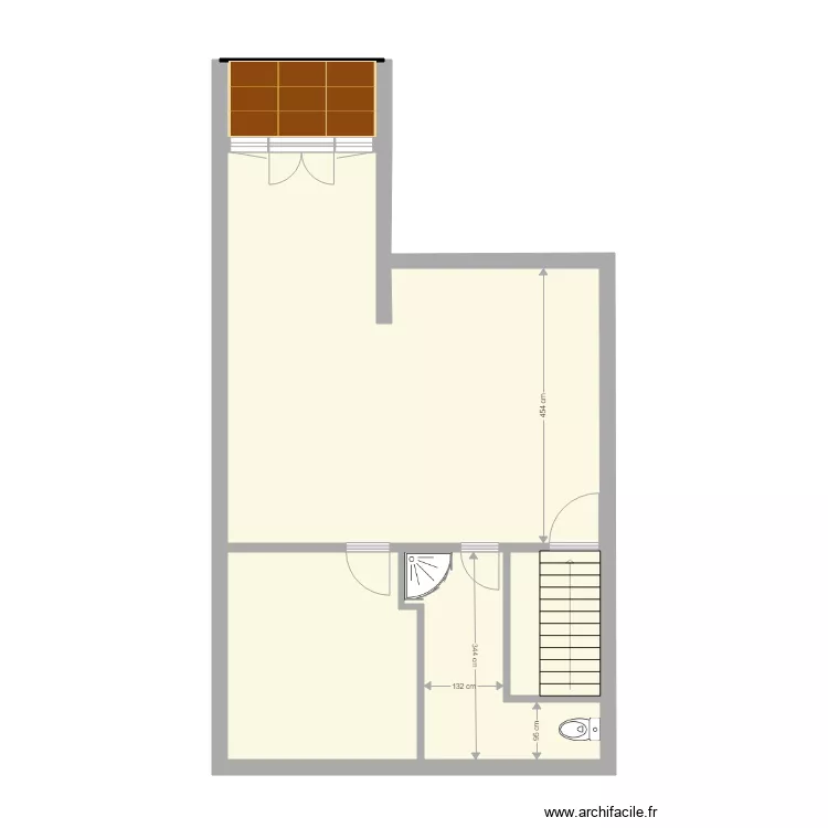 Appartement 9 Chauffours. Plan de 