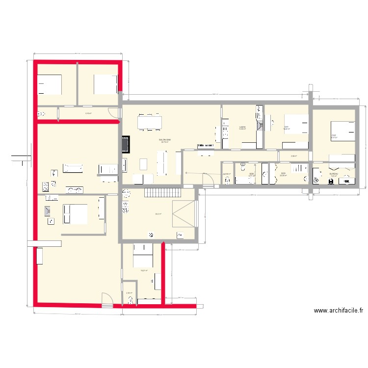 Vedrin 2021. Plan de 0 pièce et 0 m2