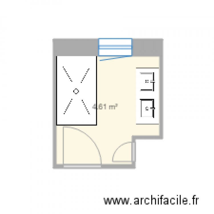 claudine moreau douche inv. Plan de 0 pièce et 0 m2