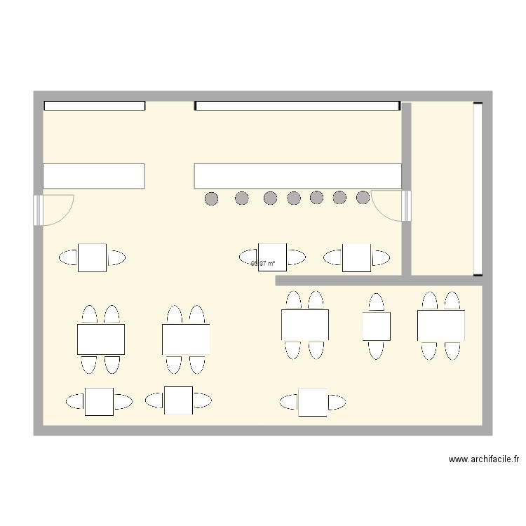 TABAC LA FABRIQUER. Plan de 0 pièce et 0 m2