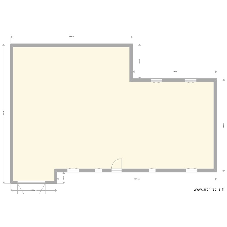 Maison après extension. Plan de 0 pièce et 0 m2
