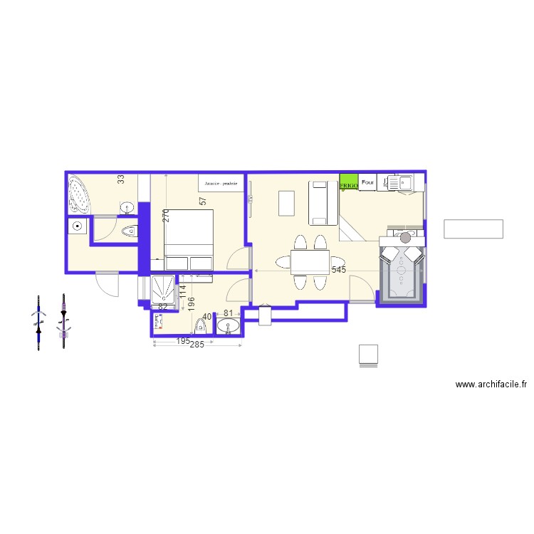 Verdun 6 places V32. Plan de 0 pièce et 0 m2