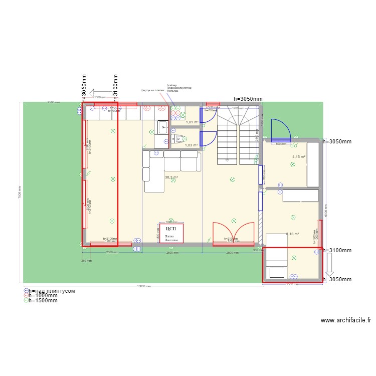 105 2 Матвейково 1111 эл. Plan de 0 pièce et 0 m2