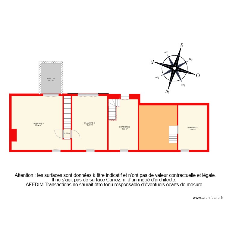 BI 6205 ETAGE . Plan de 0 pièce et 0 m2