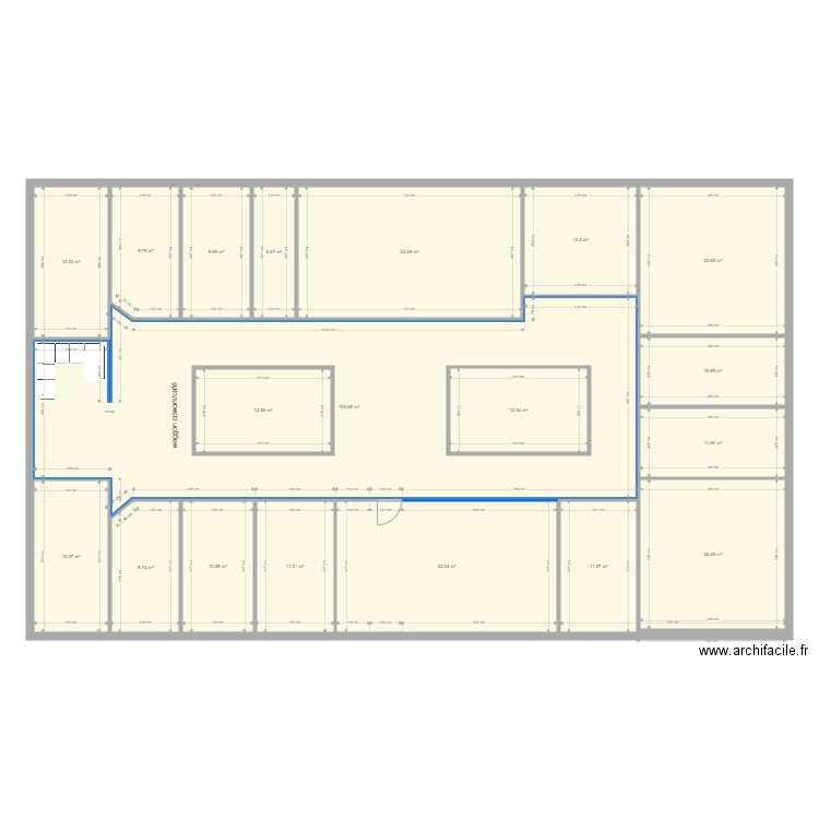1er TPNA Bordeaux vierge v1. Plan de 0 pièce et 0 m2