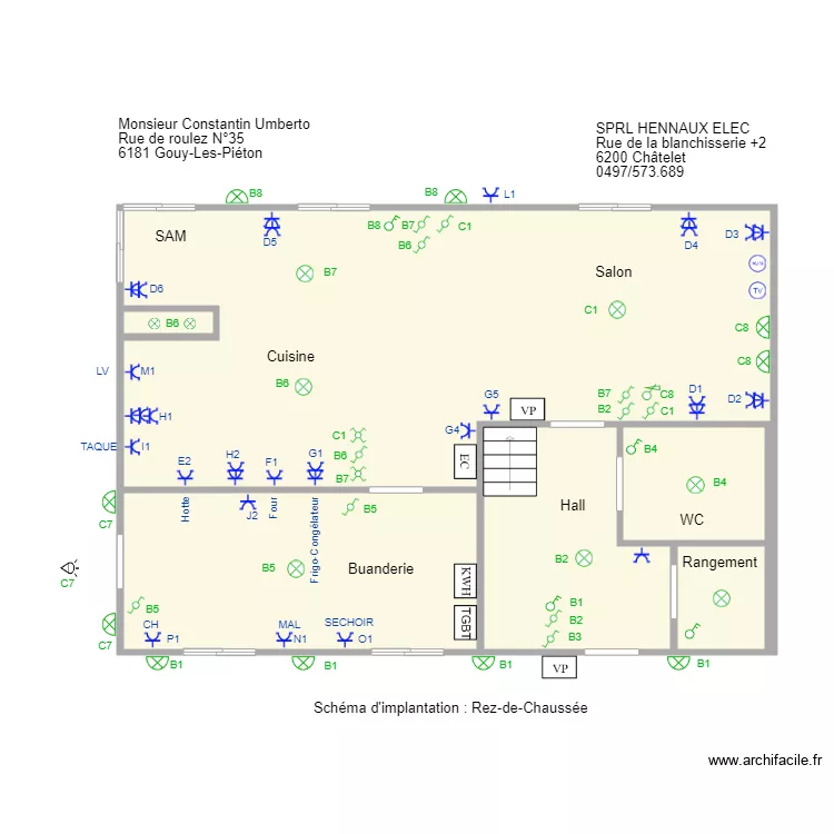 umberto rez. Plan de 