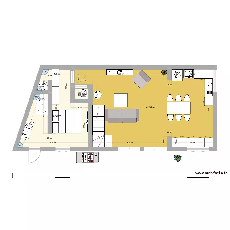 maison Aimie et Armand 2. Plan de 