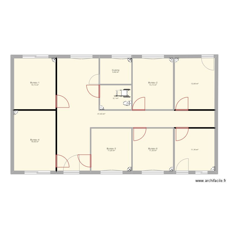 pyrénées modif 1. Plan de 0 pièce et 0 m2
