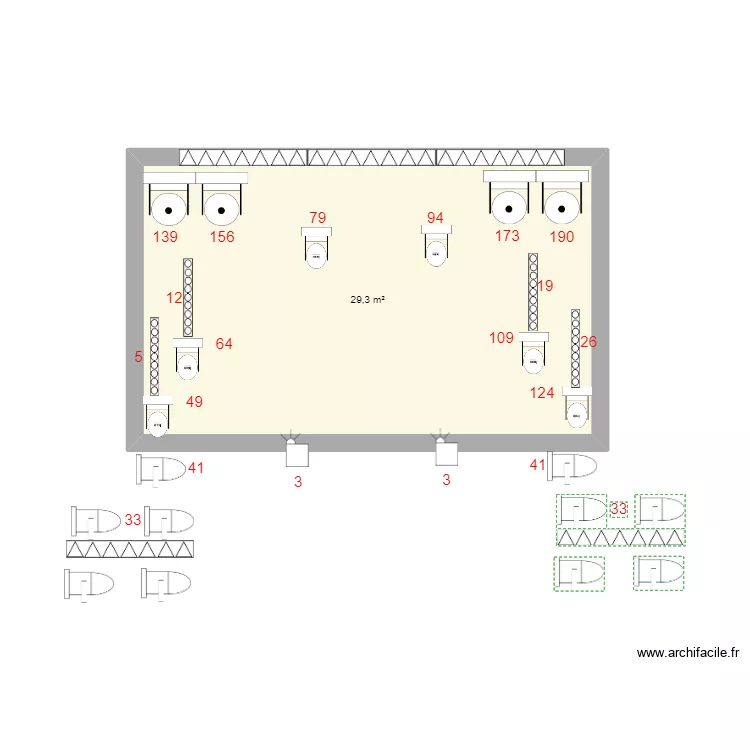 plan de scene fressure. Plan de 