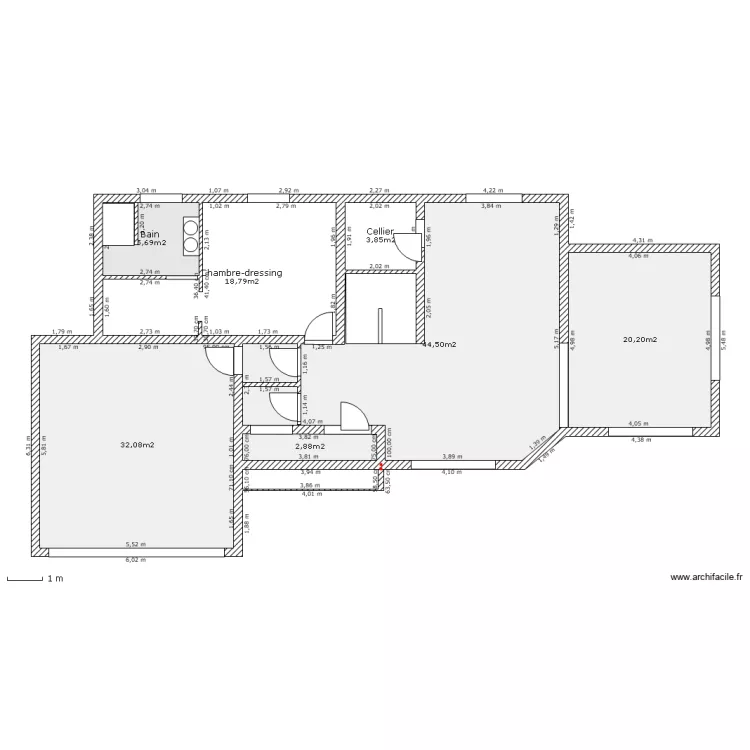 maison1-rdc. Plan de maison1-rdc. Plan de