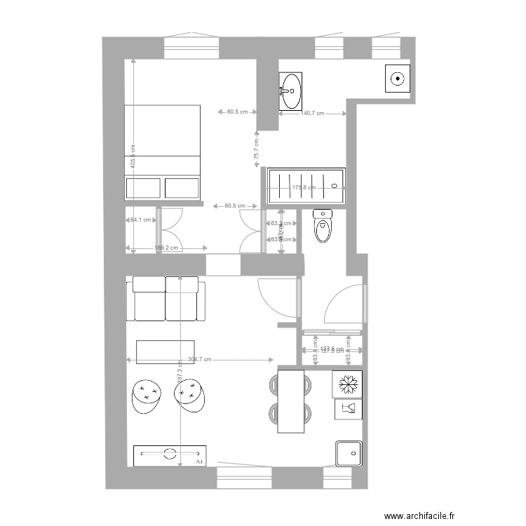 Patay 2. Plan de 0 pièce et 0 m2