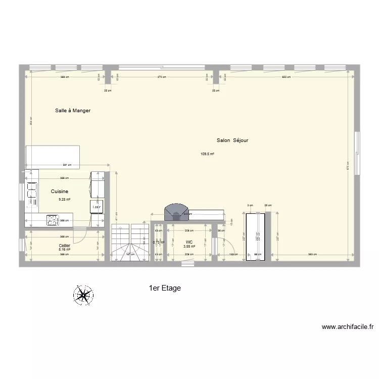 Surbourg 1er etage 1. Plan de 