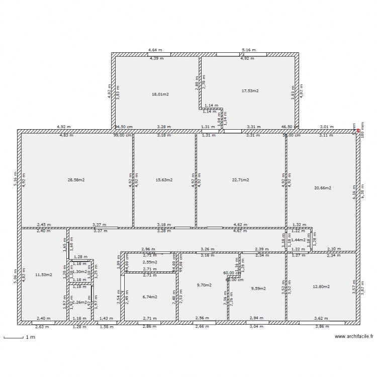 Plan CCAM. Plan de 0 pièce et 0 m2