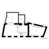 plan de dessus rez de chauss&eacute;e