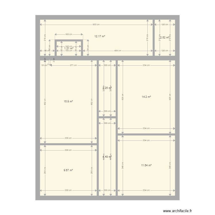 pucchini VERANDA. Plan de 0 pièce et 0 m2