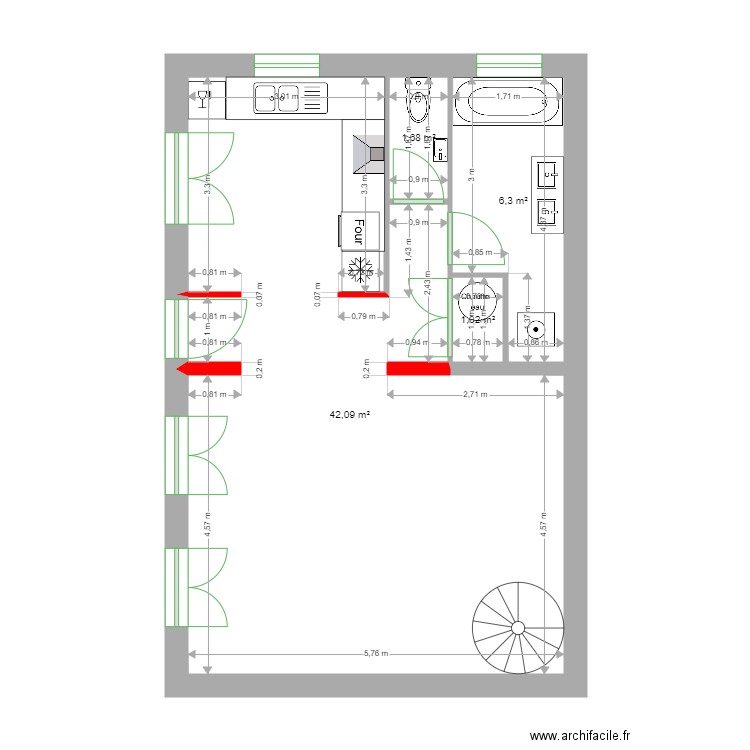 GEUS. Plan de 0 pièce et 0 m2