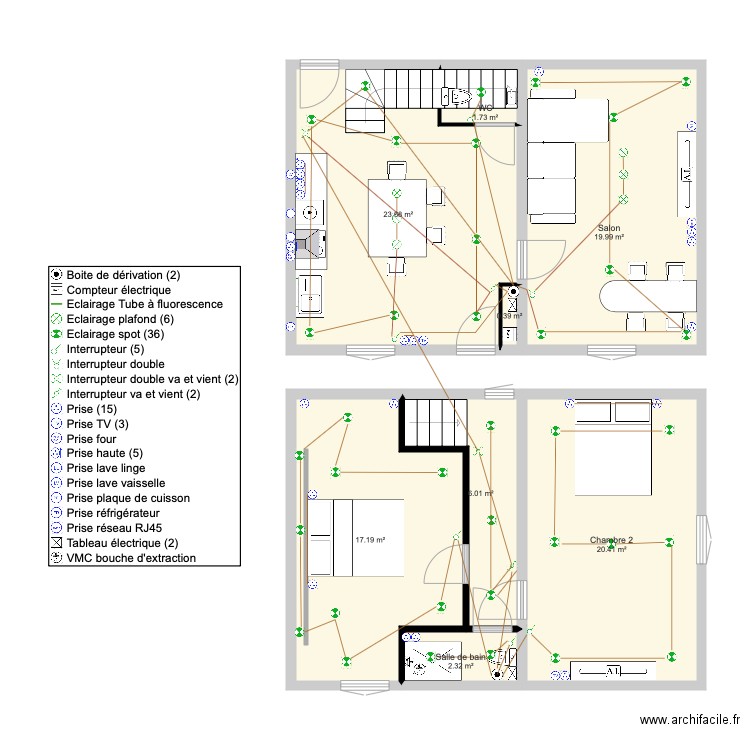 Projet Yanis éclair. Plan de 0 pièce et 0 m2