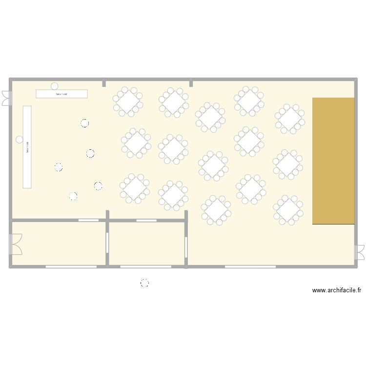 JOURNEE DSFIPE. Plan de 1 pièce et 594 m2