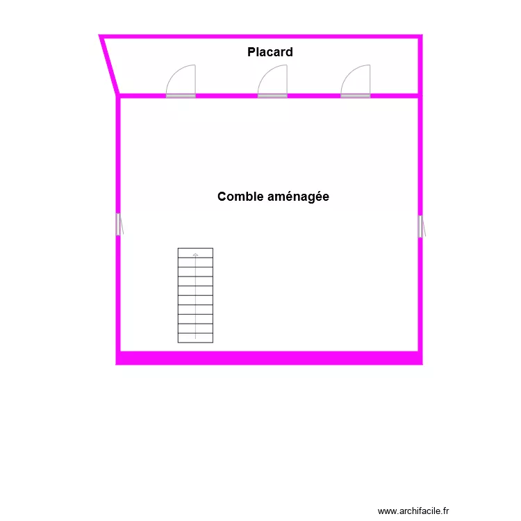 albert rose niveau 2. Plan de 