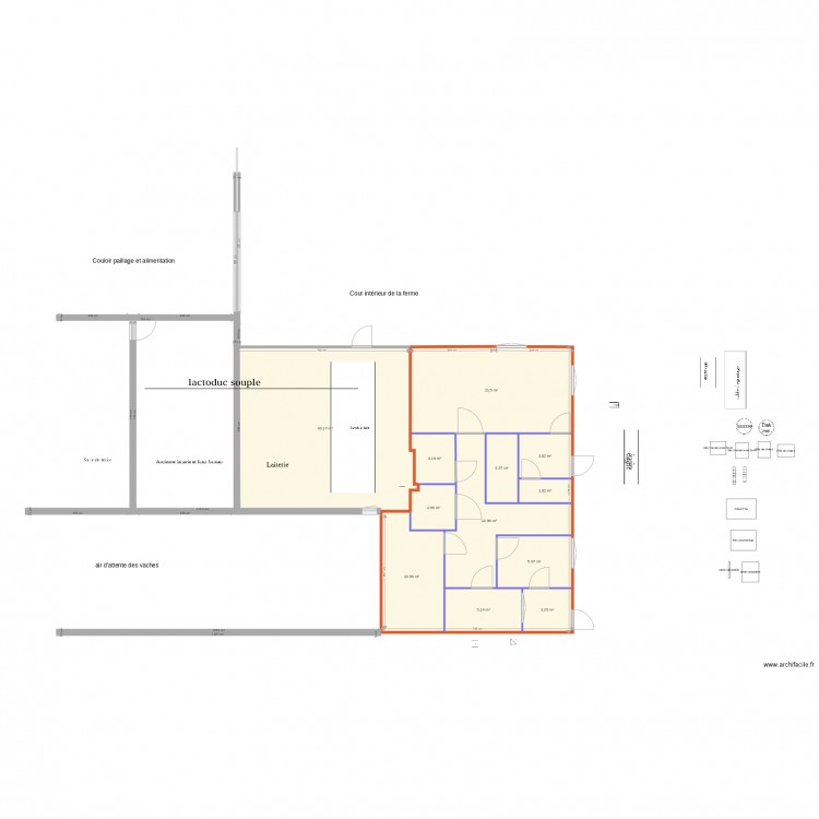 FA8 nu. Plan de 0 pièce et 0 m2