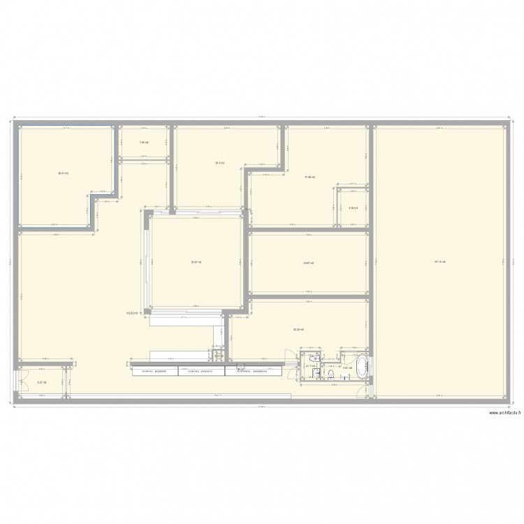 patio 2. Plan de 0 pièce et 0 m2