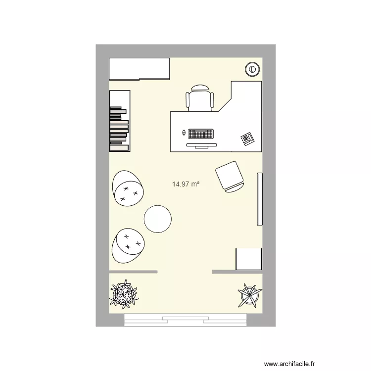 bureau seb. Plan de 