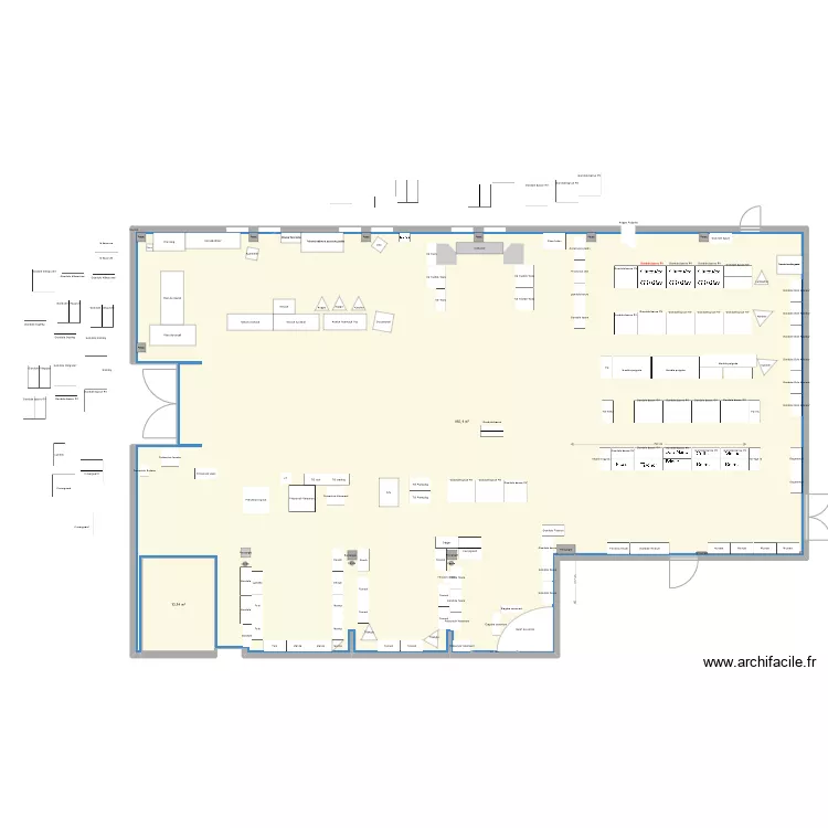 Socomenal avant V2. Plan de 
