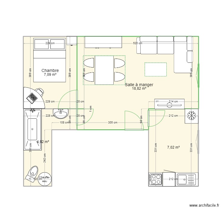 La Bassée. Plan de 0 pièce et 0 m2