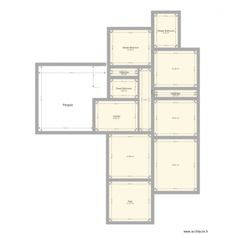 Dream 3 Gross. Plan de 0 pièce et 0 m2