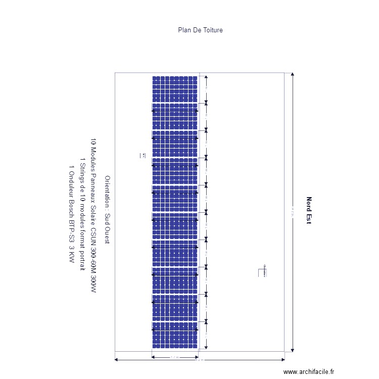 Plan de Toiture. Plan de 0 pièce et 0 m2