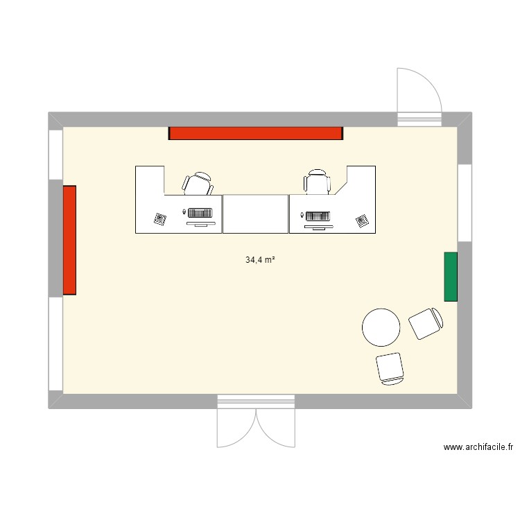 Plan de l'acceuil dossier vente. Plan de 0 pièce et 0 m2