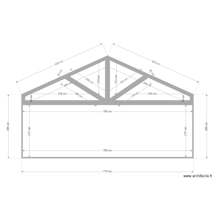 séjour et ferme. Plan de 0 pièce et 0 m2