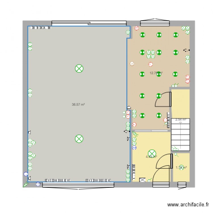 Sin Le Noble RDC Model 2 Elec. Plan de 0 pièce et 0 m2