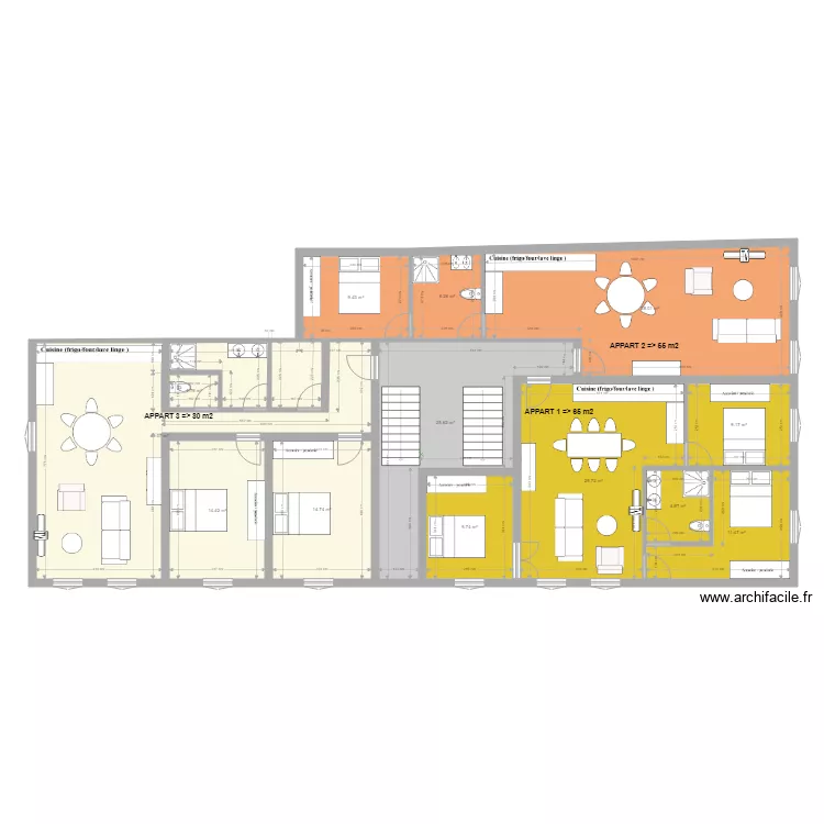 Immeuble Réalmont R1 dec 2019. Plan de Immeuble Réalmont R1 dec 2019. Plan de