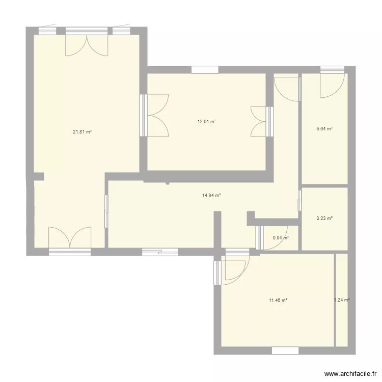 maison 3. Plan de 