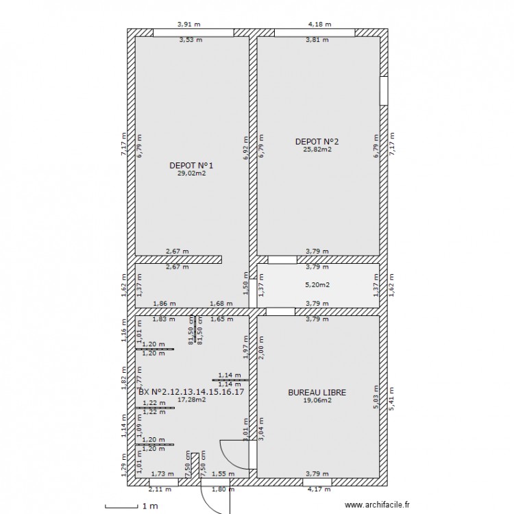 SOUS SOL DUDELANGE AVANT. Plan de 0 pièce et 0 m2