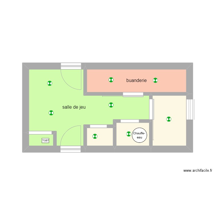 partie 2 maison . Plan de 0 pièce et 0 m2