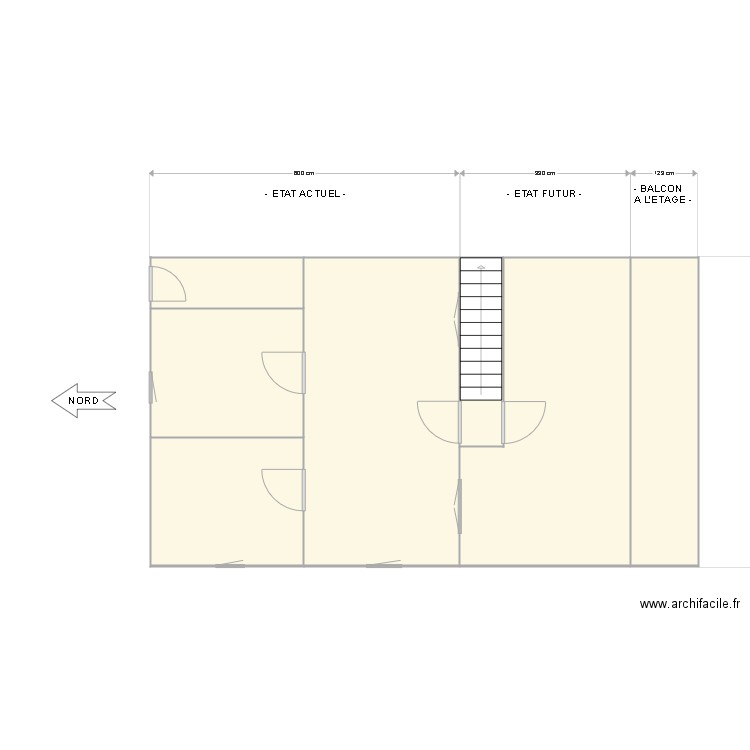 PLAN etat FUTUR. Plan de 0 pièce et 0 m2