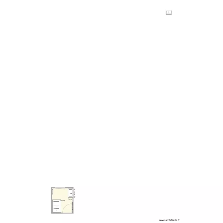 salle bain yutz. Plan de 