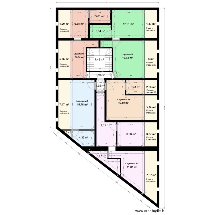 R2 Foch modifié 260721. Plan de 0 pièce et 0 m2