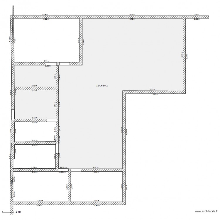 maison 1 . Plan de 0 pièce et 0 m2