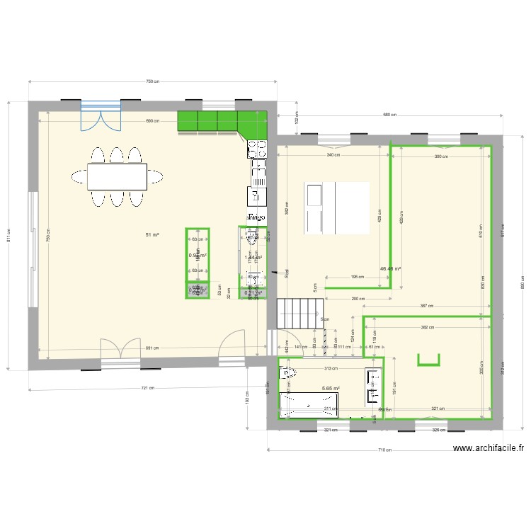 Villa Maladredrie V2. Plan de 0 pièce et 0 m2