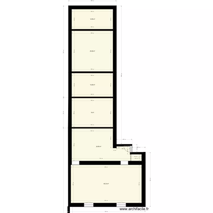 maison cota. Plan de 