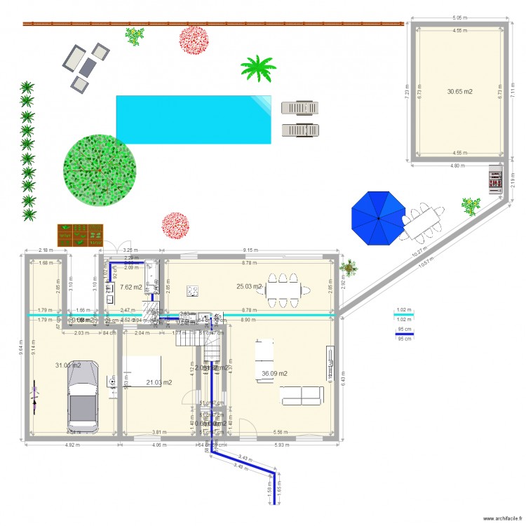 st simon plomberie. Plan de 0 pièce et 0 m2