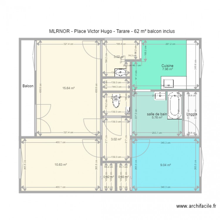 mlrnor etage vide. Plan de 0 pièce et 0 m2