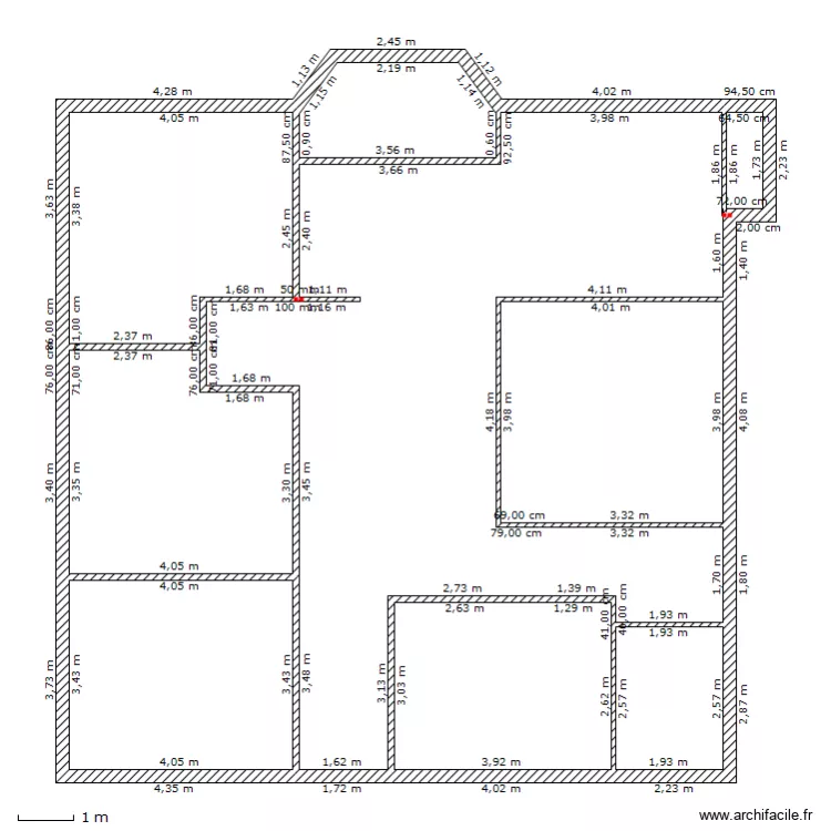 VILLA HAYTHEM. Plan de 