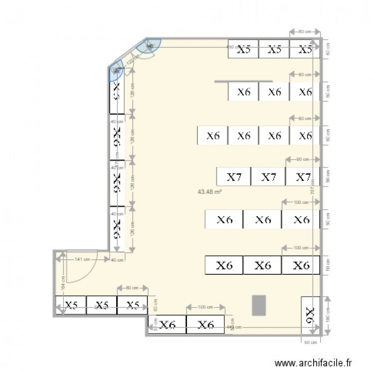 ARCHIVES 1. Plan de 0 pièce et 0 m2