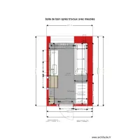 202109052044 salle de bain apr&egrave;s travaux sans chemin&eacute;e avec meubles sol gris DERIDDER