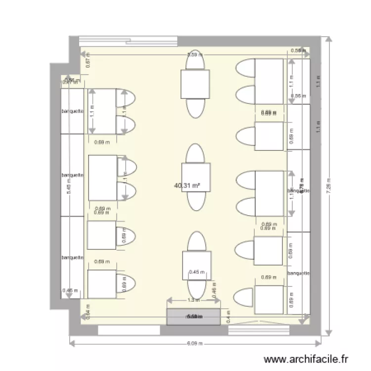 restaurant vintage1. Plan de restaurant vintage1. Plan de