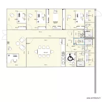 Bureaux 100m2 modifi&eacute;